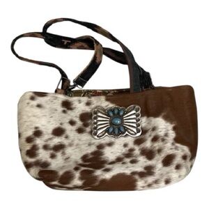 SNAZZIES by Artwear One.of.a.Kind Handmade Southwestern Rodeo Design Large Bag